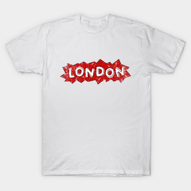 London city capital of the England T-Shirt by Polikarp308